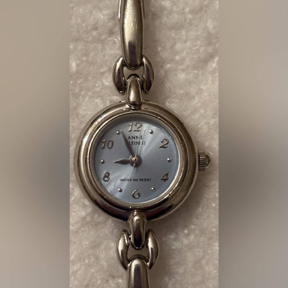Anne Klein Silver and Gold Women's Watch